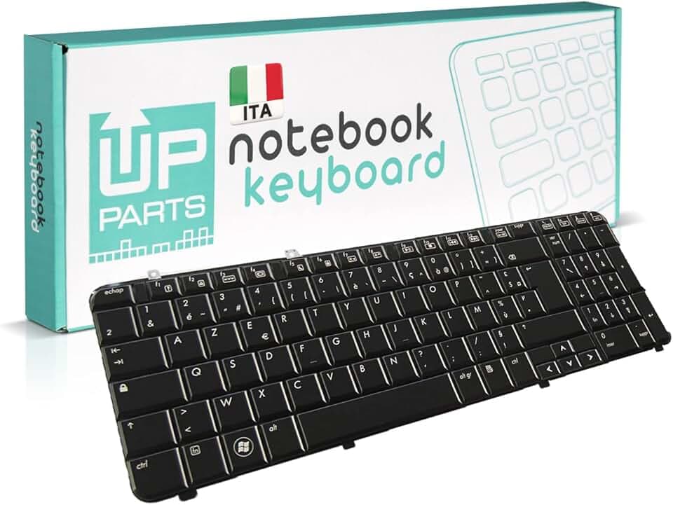 Tastiera Acer Layout Italiano per Notebook Aspire 5250, 5560, 5625, 5733, 5736, 5741, 5745, 5810, 7750G-6823, 7750, 7740, 8942, MP-09G36I0-6981W, KB.I170A.158, NSK-AUF0E Colore Nero