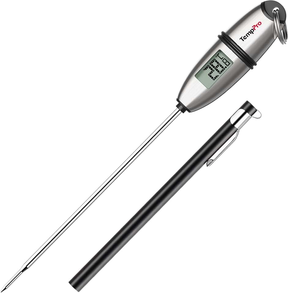 TempPro TP02S Termometro da Cucina Digitale a Lettura Istantanea ClimeCo Certified