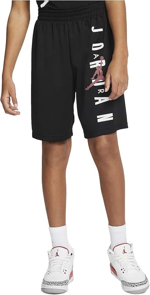 Jordan Vert Mesh Shorts per Bambino Black 13/15 Anni