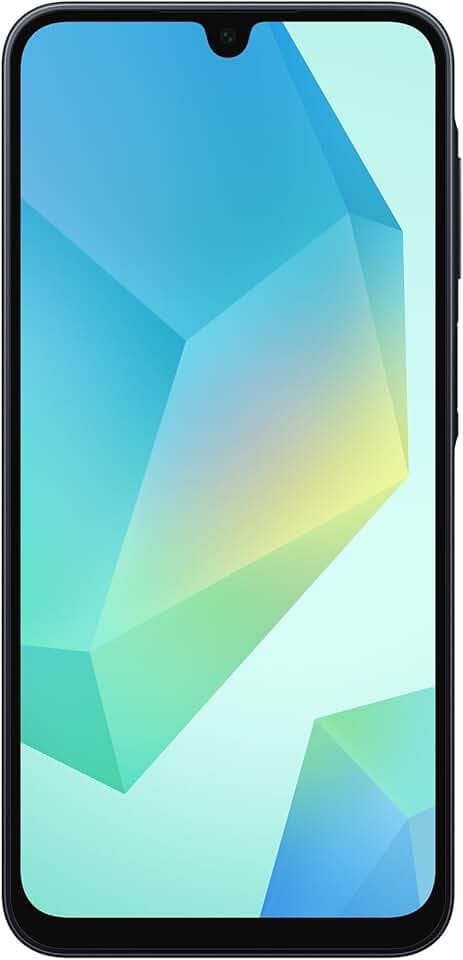Samsung Galaxy A16 Smartphone Android 14, Display Super AMOLED 6.7" FHD+, 4GB RAM, 128GB, Batteria 5.000 mAh, Resistenza IP54, memoria espandibile fino a 1.5TB, Black [Versione Italiana]