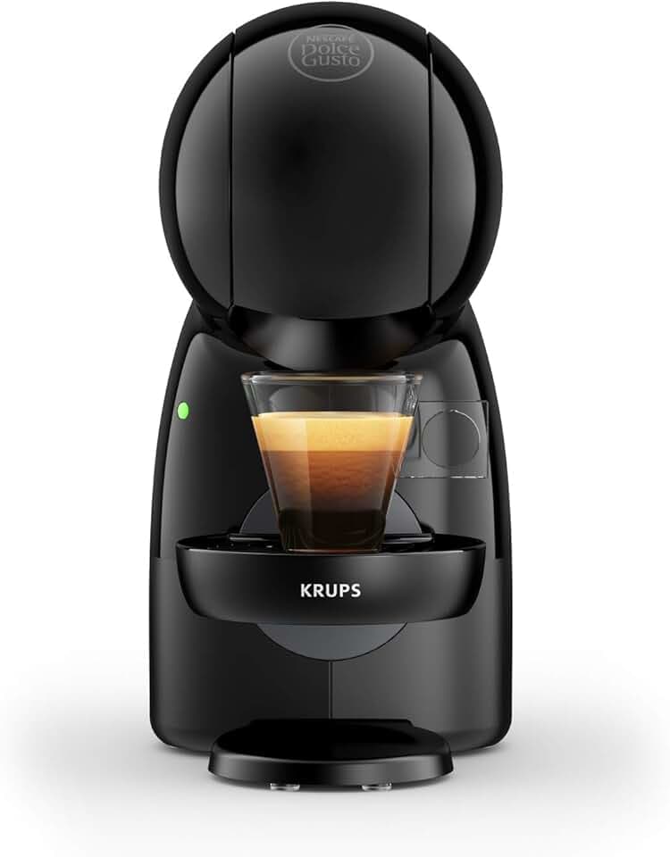 NESCAFÉ DOLCE GUSTO Krups Piccolo XS Macchina per Caffè Espresso e Altre bevande in capsula, Manuale, Grigio e Nero