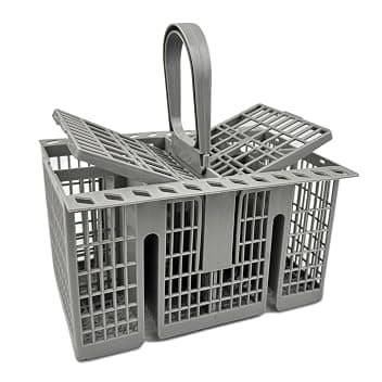 Cestino per posate per cestino inferiore, 22,5 x 21 x 16 cm, per Hotpoint, Indesit, Whirlpool Bauknecht Ikea 488000386607,99673-8729,C00257140,C00386607