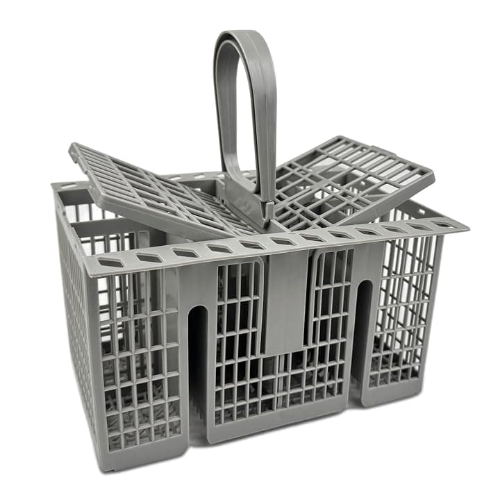 Cestino per posate per cestino inferiore, 22,5 x 21 x 16 cm, per Hotpoint, Indesit, Whirlpool Bauknecht Ikea 488000386607,99673-8729,C00257140,C00386607