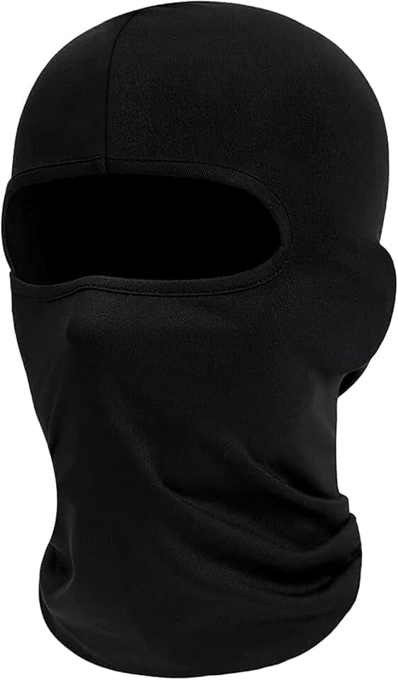 Passamontagna Moto da Uomo Donna, Passamontagna Balaclava, Scaldacollo Multifunzionale, Moto Sottocasco, Passamontagna Traspirante Protezione UV per Moto Bici Sci Ciclismo Sport all'Aria Aperta