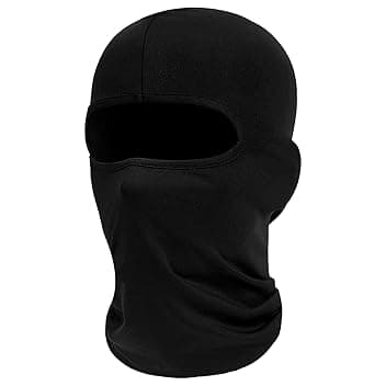 Passamontagna Moto da Uomo Donna, Passamontagna Balaclava, Scaldacollo Multifunzionale, Moto Sottocasco, Passamontagna Traspirante Protezione UV per Moto Bici Sci Ciclismo Sport all'Aria Aperta