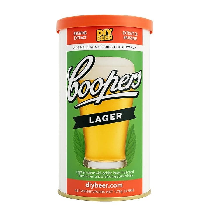 MALTO PREPARATO COOPERS PER BIRRA 'LAGER' KG. 1,7