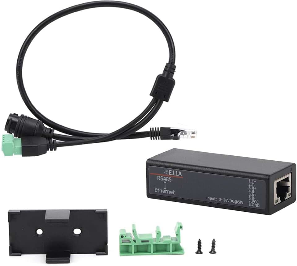 HF7121 Server Seriale Ethernet Modulo Convertitore Modbus Protocollo 5-36V CC 10/100M