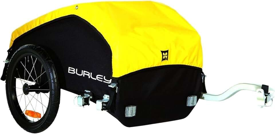 Burley Nomad - Rimorchio per Bicicletta, Giallo