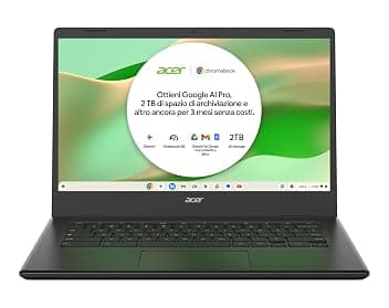 Acer Chromebook 314 | 14" FHD 60 Hz | Intel Celeron N4500 | 4 GB RAM DDR4