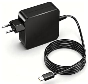 Caricatore USB-C 65W per notebook 20V 3,25A con cavo di ricarica da 2 metri