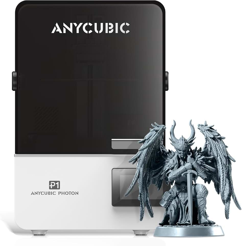 ANYCUBIC Photon P1 14K Stampante 3D Resina, 10,1" LCD Stampa 3D con Livellamento Automatico 3.0 e Riscaldamento Intelligente, Tecnologia Wave Release, Volume di Costruzione 223x126x230 mm