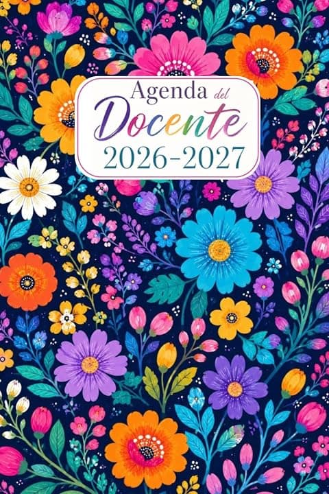 Agenda Dell'insegnante 2026/2027: Planner Scolastico Settimanale e Mensile | Registro Attività Classe | Diario per docente 26/27