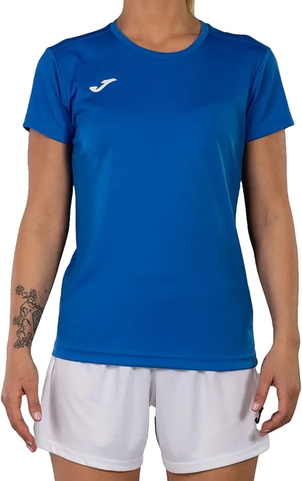 Joma Maglietta Sportiva Donna, 6XS - 3XL - Mantiene Il Contatto con Il Corpo Asciutto, Ideale per la Corsa o Gym - Combi