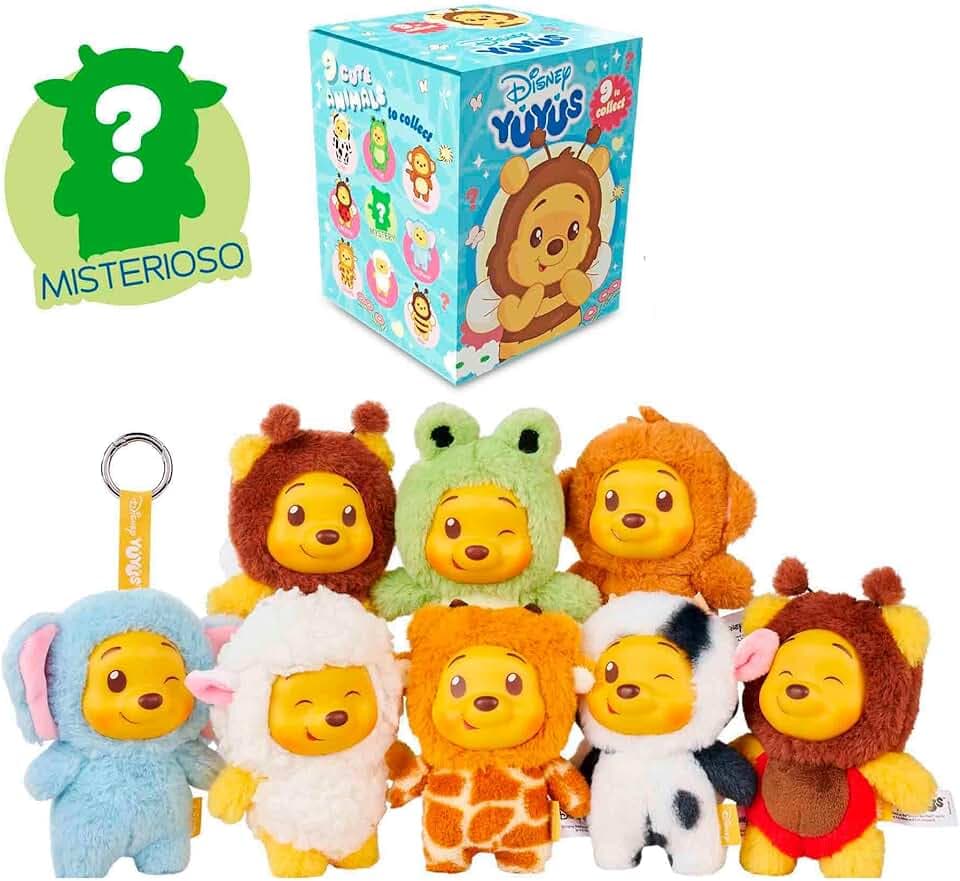 Disney YuYus Winnie The Pooh - Personaggio da collezione in scatola a sorpresa, cm 12, Cod. 6315870777, +0 mesi