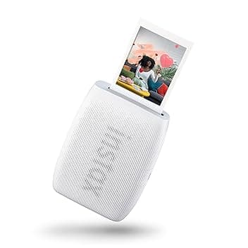Fujifilm Instax mini Link 3 Clay White - Mini Stampante per Smartphone, Stampa ad Alta Velocità, Effetti AR 3D Integrati, Modalità Click to Collage, Dimensioni Immagine 62 x 46 mm