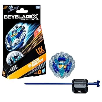 Hasbro Beyblade X, Starter Pack, Buster Dran 1-60A UX con trottola e Lanciatore