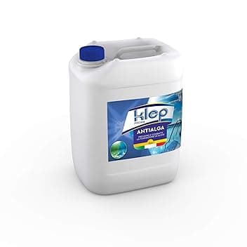 KLEP - ANTIALGA - ANTIALGHE SANIFICANTE SCHIARENTE AZZURRANTE per Piscina E Spa No Schiuma (5 LT)