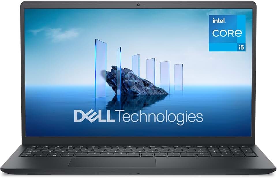 Dell 15 Laptop DC15250 15,6" FHD (1920 x 1080) 120Hz, Intel Core i5-1334U, Grafica Intel UHD, 16GB RAM, 512GB SSD, Windows 11 Home, Tastiera Italiana QWERTY – Nero Carbonio EPEAT