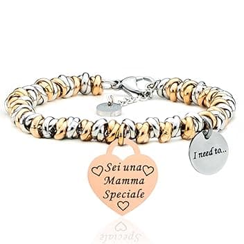 SAGA GIOIELLI Bracciale donna I need to...Collections Protezione, Fortuna, Buoni Auspici, Amore