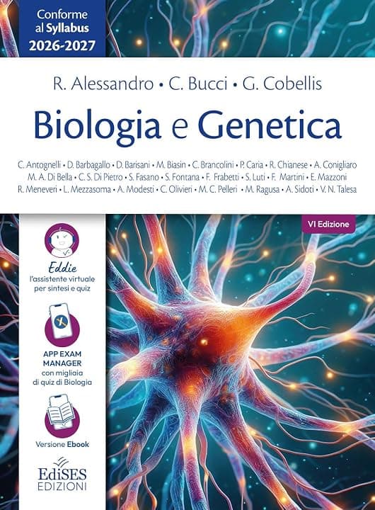 Biologia e genetica. Manuale conforme al Syllabus per il semestre filtro 2026-2027. Con assistente virtuale