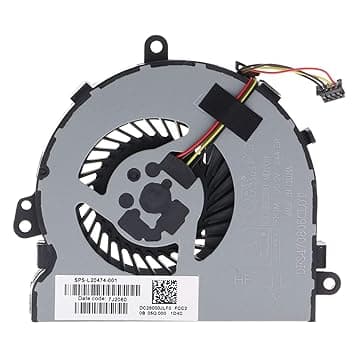 Ventola di raffreddamento CPU per HP 15-DA, 15-DB, 15-DI, 15-DR, 15Q-DX, 15T-DS, 250, 255, 256 G7 L20474-001 FK3M DFS470805CL0T - Ventola per laptop - 15 decibel - 4 poli - 1 pezzo