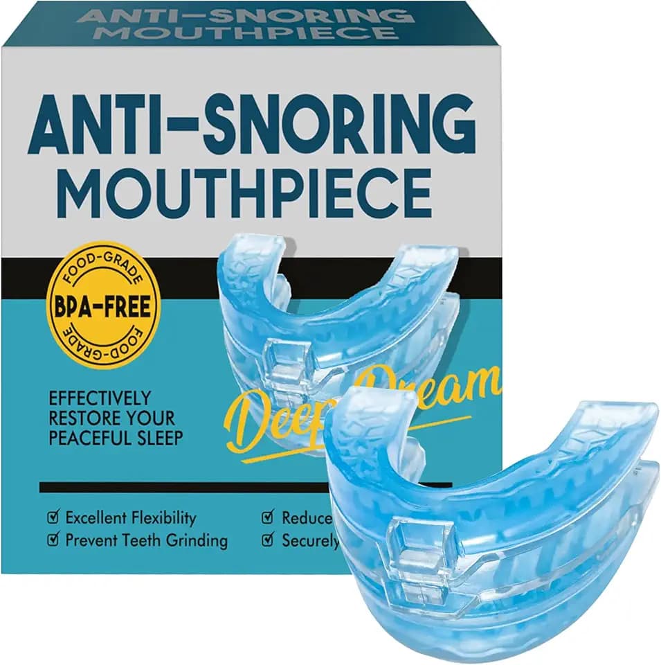 Dispositivo Anti Russamento Professionale - Bite Dentale con Proteggi Denti | Stop al Russamento, Dormi Meglio | Sicuro, Comodo, Regolabile per Uomo e Donna