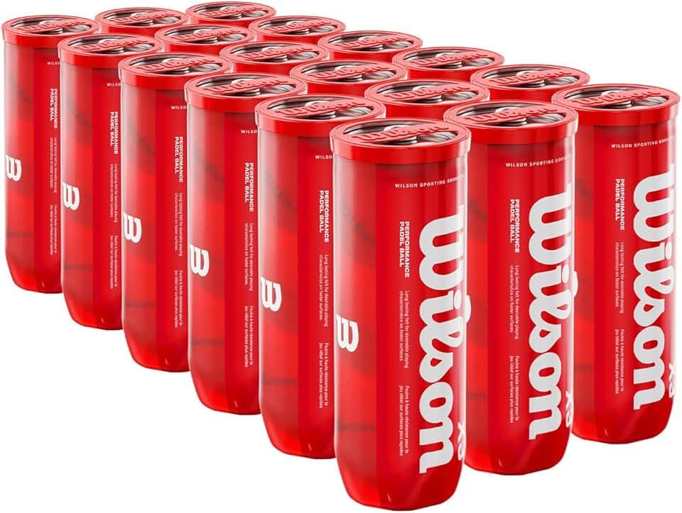 Wilson Padel X3 Box (24 Tubi da 3 Palline)