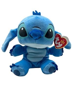 TY - Collezione Lilo & Stitch, Stitch, Morbido Peluche da Collezionare, Idea Regalo per Grandi e Piccini - 20 cm - T44010