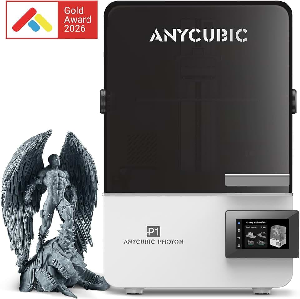 ANYCUBIC Photon P1 14K Stampante 3D Resina con Livellamento Auto 3.0