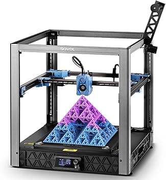 Sovol SV08 Core XY - Voron 2.4 Open Source Stampante 3D con fotocamera, 700 mm/s stampa ad alta velocità, 4 motori a Z indipendenti, controllo remoto, dimensioni di stampa 350 x 350 x 345 mm