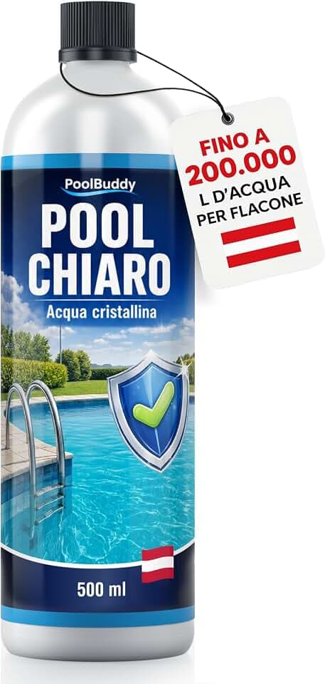 Chiarificante Piscina 500 ml per piscine & vasche per bambini