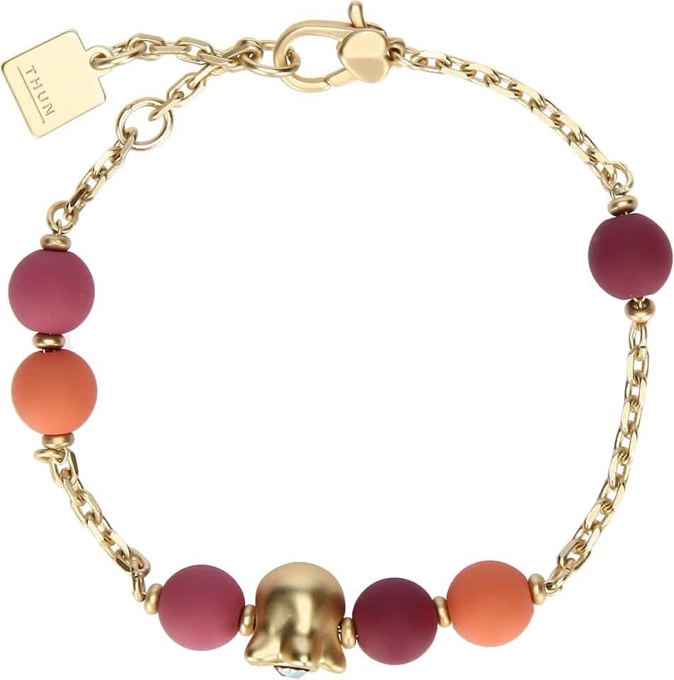 THUN THUN - Bracciale con campanula e perle