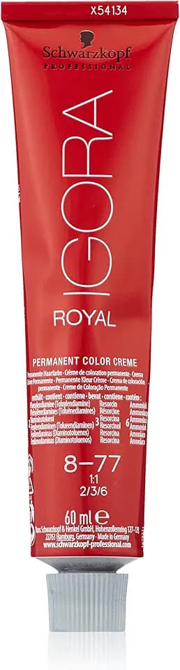 Schwarzkopf permanent color cream 8-77