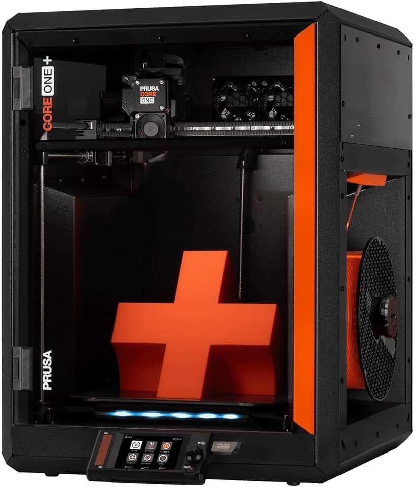 Original Prusa Stampante 3D Core One + CoreXY per la casa e il lavoro, professionisti e principianti, ugello e filamento gratuiti, veloce e completamente chiuso e pronto all'uso, ampia portata