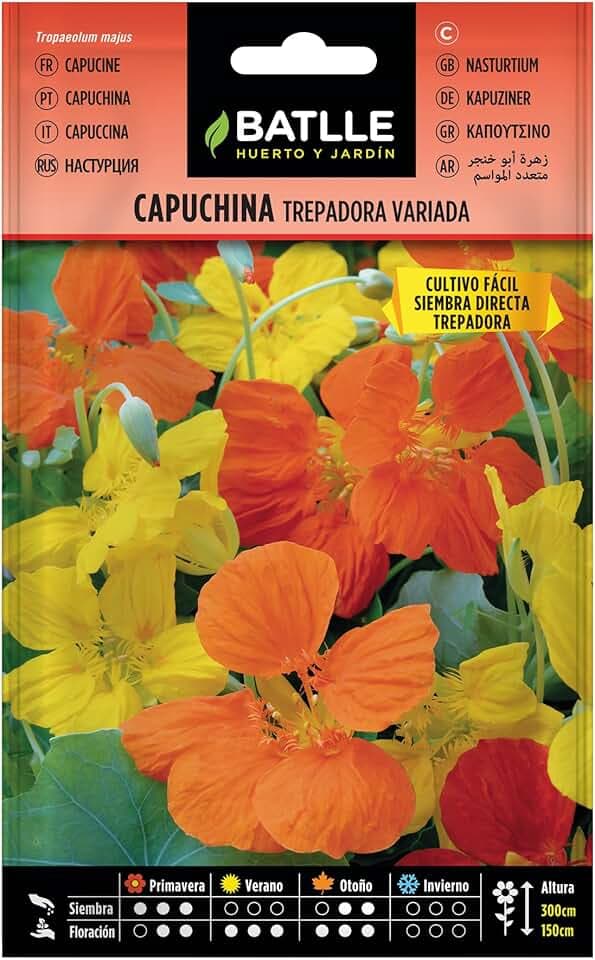 Battle- Semi di Fiori, nasturzio Assortito