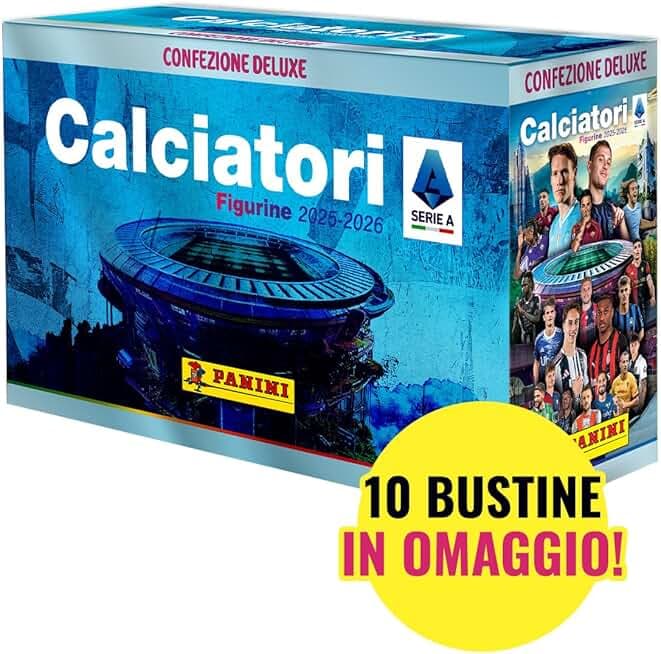 Calciatori Panini 2025-2026 - Gift Box da 60 Bustine