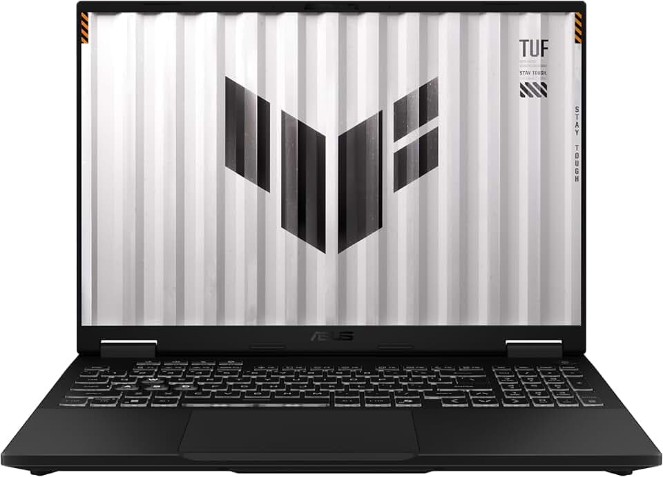 ASUS TUF Gaming A16 (2025) con NVIDIA® GeForce RTX™ 5060 8GB GDDR7, Display da 16" Anti-glare, 165Hz, processore AMD Ryzen™ 7 260, RAM 16GB, 1TB SSD, Win11 Home, Grigio, Layout ITA