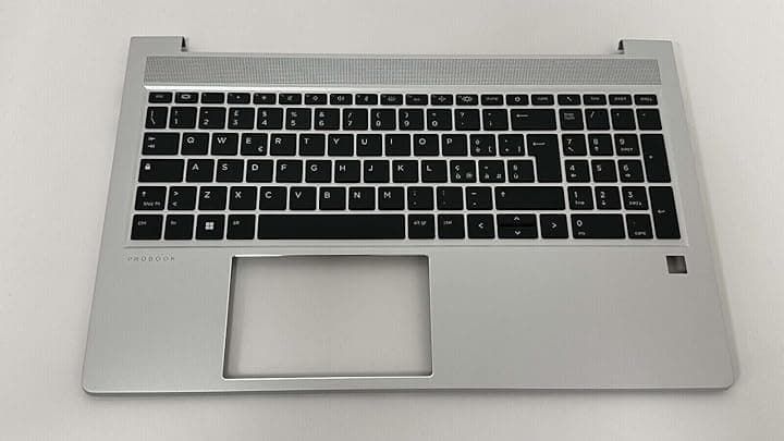 Cover Poggiapolsi Palmrest compatibile con HP Probook 450 G8 con Tastiera Italiana Retroilluminata M21742-001