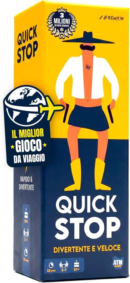 ATM Gaming Quickstop - Gioco di Carte Famiglia e Amici