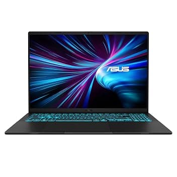 ASUS V16 (2026) con NVIDIA® GeForce RTX™ 5060, processore Intel® Core™ 7 240H, Display anti-riflesso da 16" a 144Hz, RAM 16GB, 1TB SSD, Win 11 Home, Nero, Layout ITA