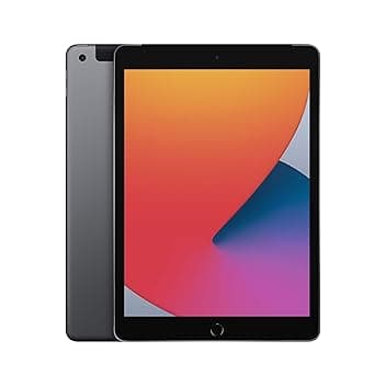 Apple 2020 iPad (10,2-pollici, Wi-Fi + Cellulare, 128GB) Grigio Siderale (Ricondizionato)