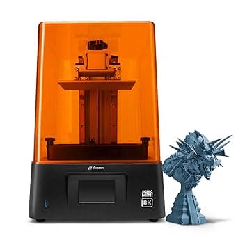 Phrozen Sonic Mini 8K Stampante 3D Resina | Schermo Mono-LCD 8K da 7,1 pollici | 22nm alta precisione | Volume di Stampa di 165x72x180 mm | per Principianti e Professionisti