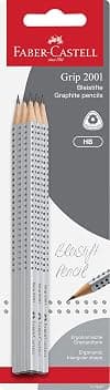 FABER-CASTELL - Set di matite Grip 2001 HB da 6 pezzi The Forest Stewardship Council