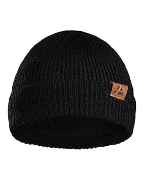 DANISH ENDURANCE Berretto Beanie in Lana Merino con Fodera in Pile, Berretto a Maglia, Berretto Invernale Uomo e Donna OEKO-TEX STANDARD 100