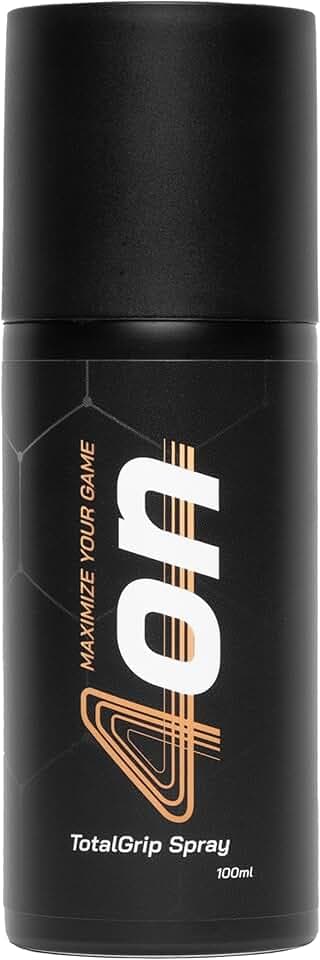 4on TotalGrip Spray - Antiscivolo per Migliorare la Presa della Racchetta da Padel. Fornisce la Massima Presa e Il Massimo attrito per Mani sudate