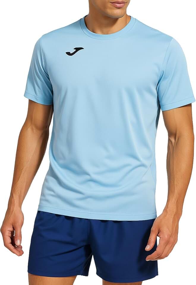 Joma T-Shirt Sportiva da Uomo, 6XS - 3XL - Leggera e Traspirante, Ottimale per la Corsa e fitness - Combi