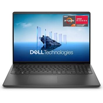 Dell 16 Laptop - AMD Ryzen 7 250, 16GB RAM, 1TB SSD EPEAT