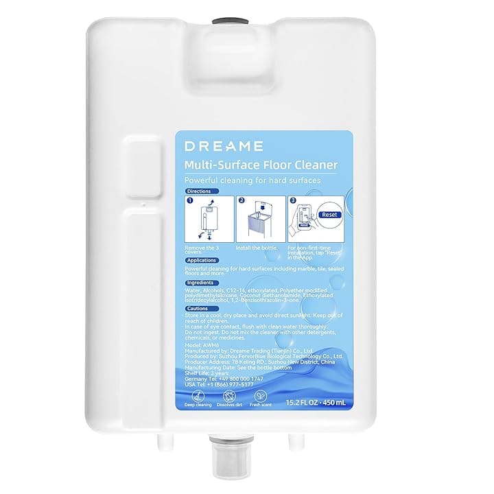 Dreame Soluzione Detergente per Dreame L20 Ultra Flacone da 450ml per una pulizia profonda