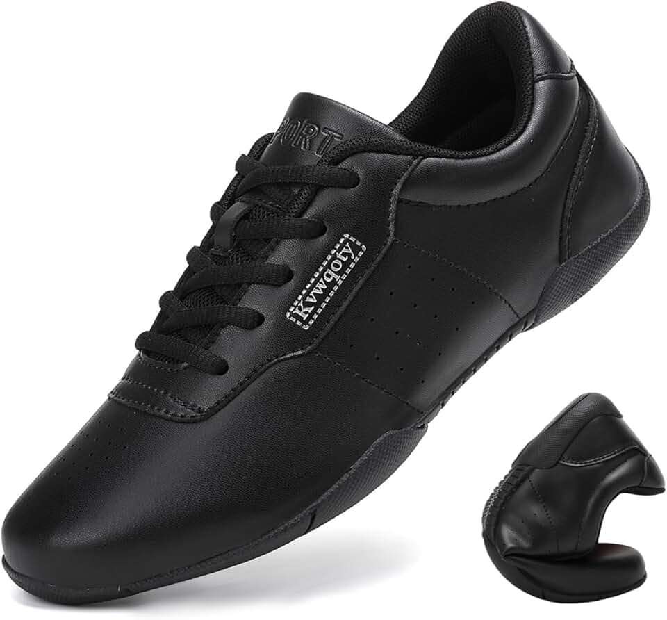 Scarpe da Cheerleading Cheerleader Donna Scarpe Allenamento Cheer Sneakers Ginnastica Bianche Bambino Jazz Yoga per Ragazze da Ballo Shoes