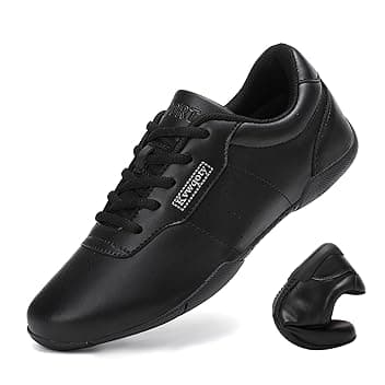 Scarpe da Cheerleading Cheerleader Donna Scarpe Allenamento Cheer Sneakers Ginnastica Bianche Bambino Jazz Yoga per Ragazze da Ballo Shoes